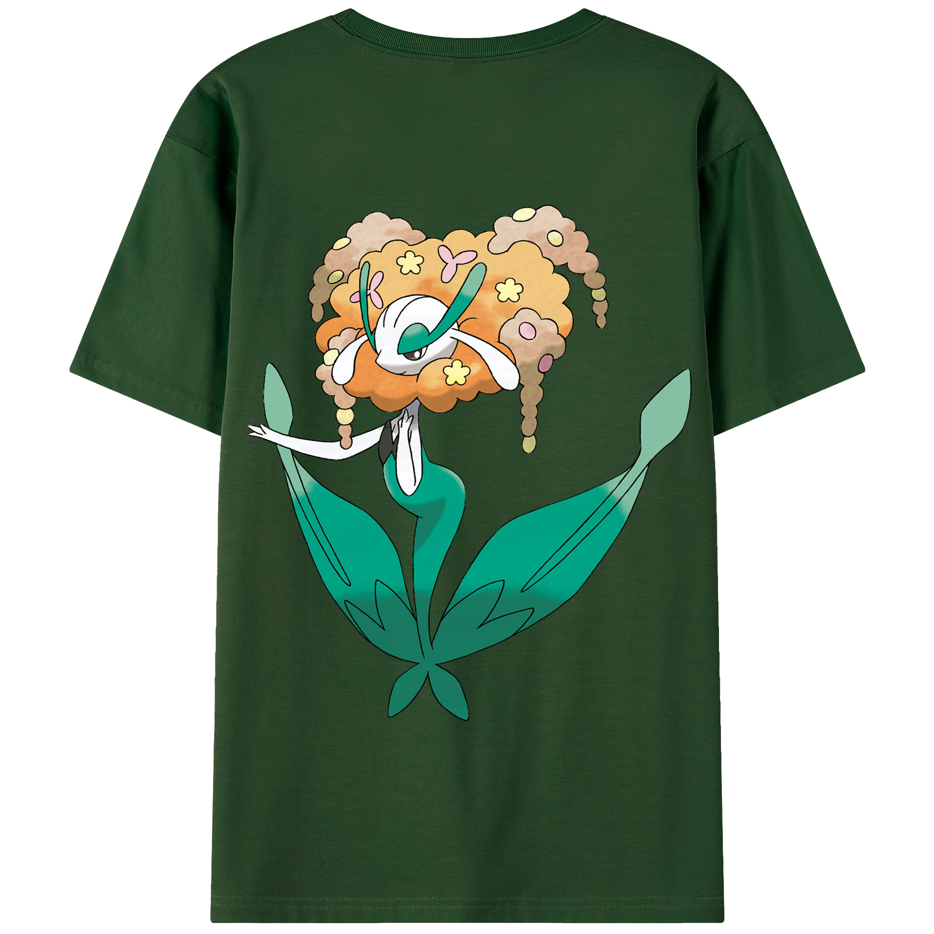 （画像用） ポケットモンスター Pokémon 綿100％半袖Tシャツ（背面プリント）